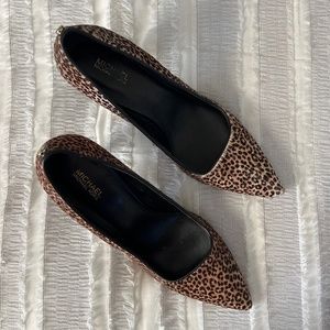 Michael Kors cheetah print (calf hair) pumps